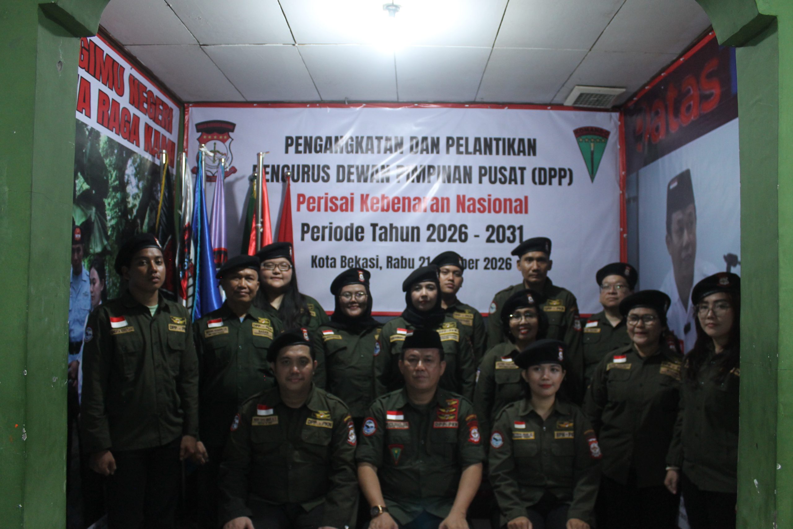 Jajaran Ketua Departemen beserta wakilnya, dan Jajaran Kepala Badan bersama KSB DPP-PKN