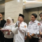 Mangapul Sirait, S.H., dan Tim Hukum LKBH PKN bersama Noor (WNA Palestina) di Mabes Polri